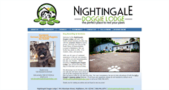 Desktop Screenshot of nightingaledoggielodge.com